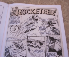 rocketeer Artist's Edition 4 Comic Art